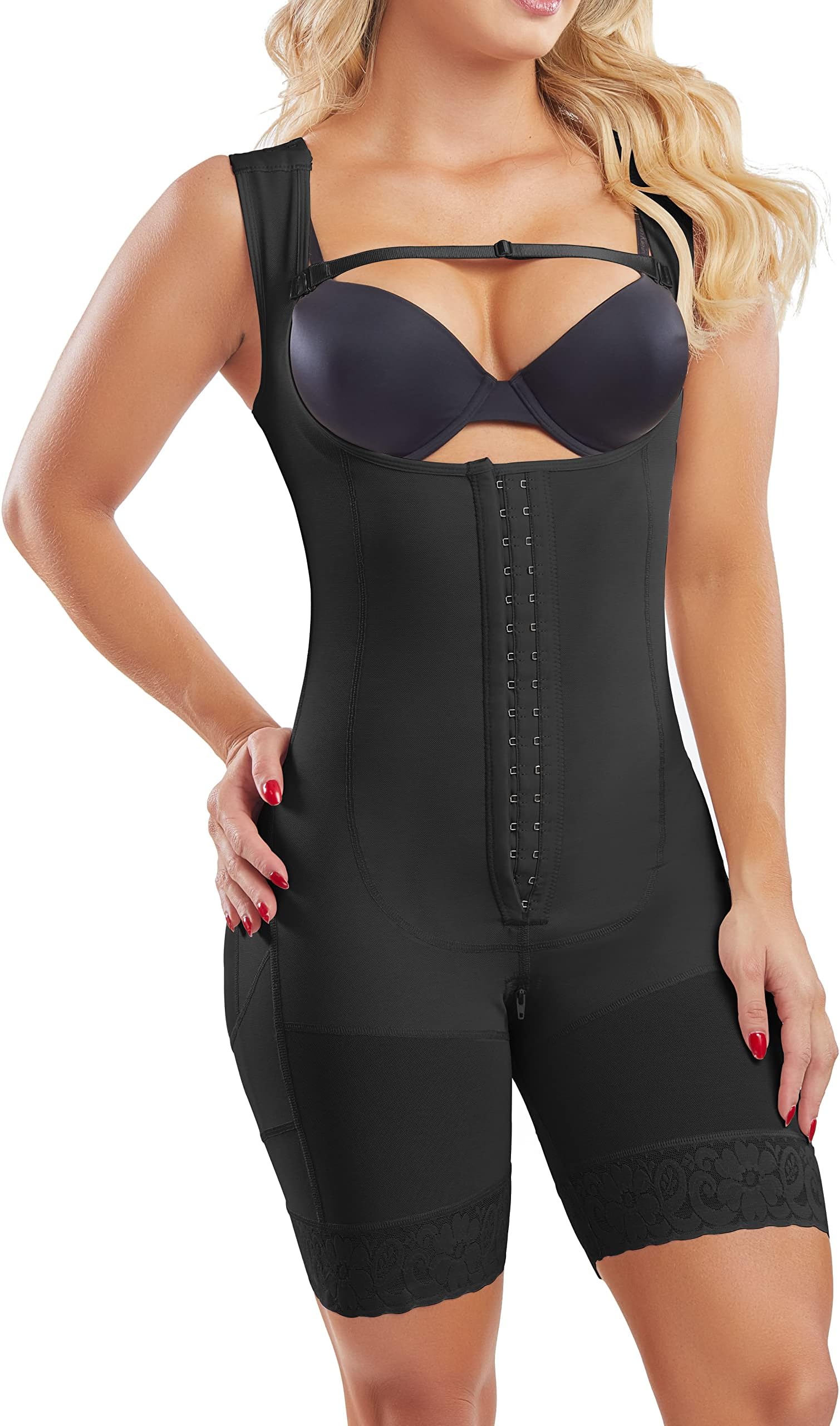 Faja Mia0060 Fajas Colombianas Reductoras y Moldeadoras Postparto Body Shaper For Women Post Surgery Compression Garment
