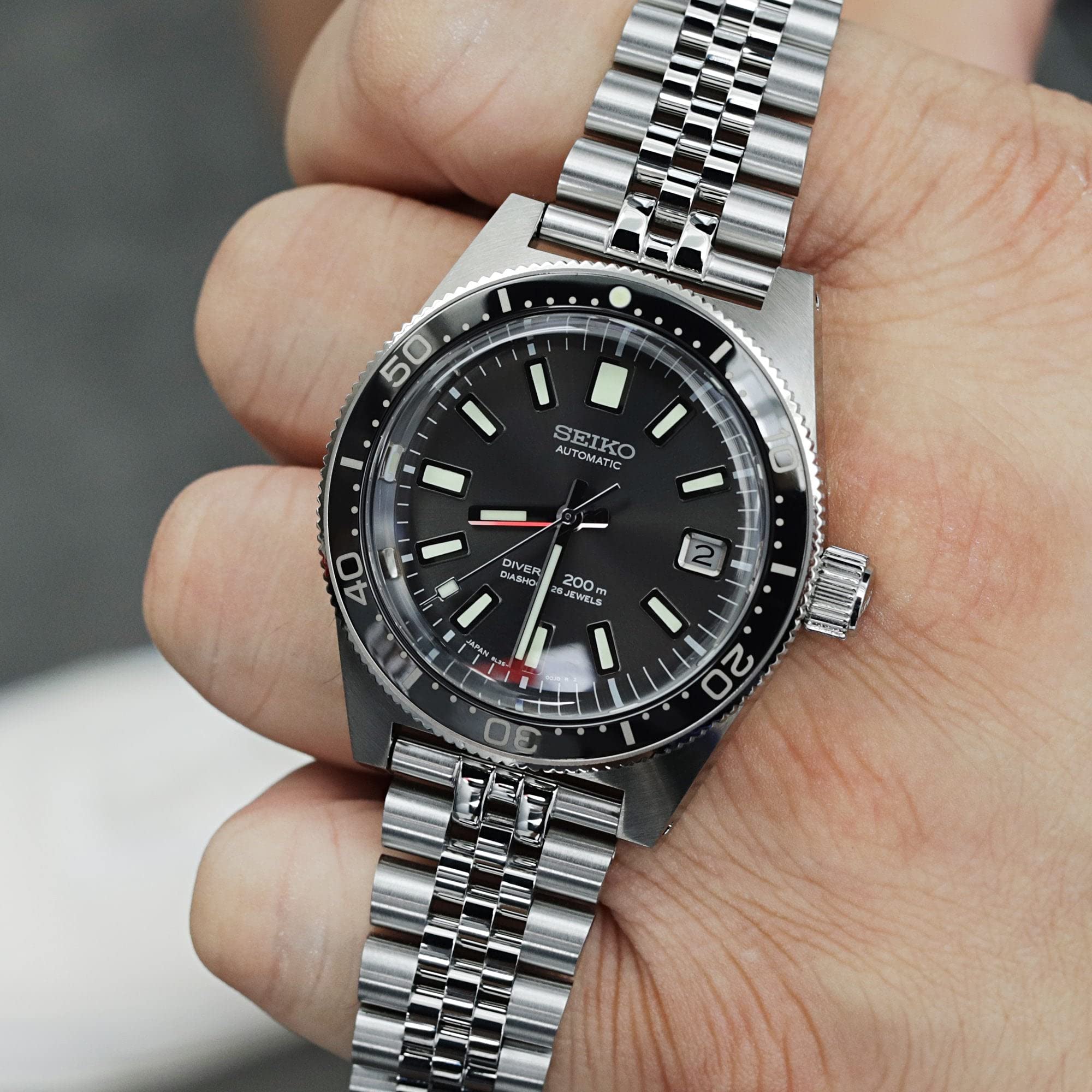MiLTAT 19 mm Super-JUB-II Bracelet de montre en métal à dégagement rapide Extrémité droite