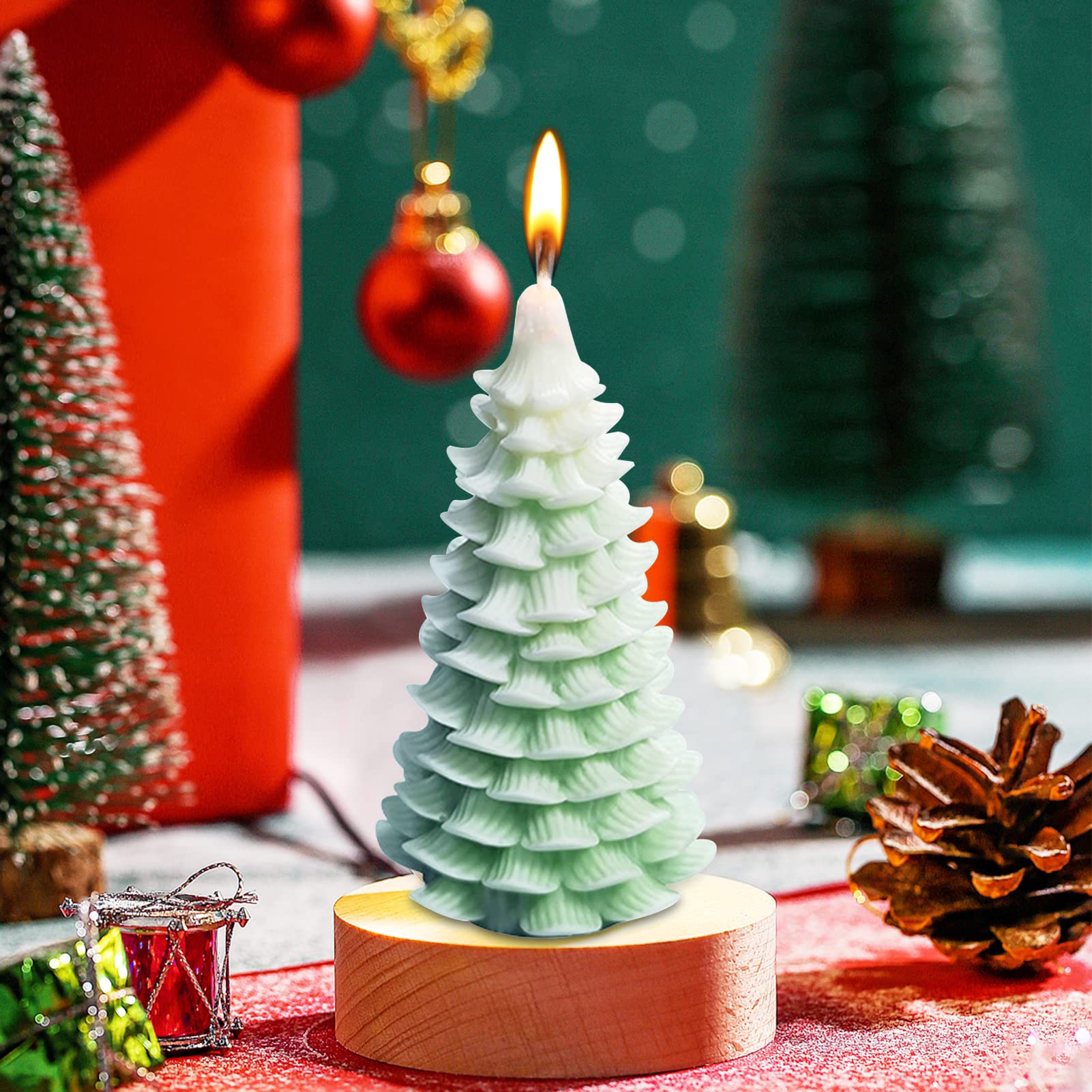 Amazon.co.jp: GIZMAC シリコンモールド 杉 クリスマスツリー Amazon.co.jp: GIZMAC シリコンモールド 杉 クリスマスツリー