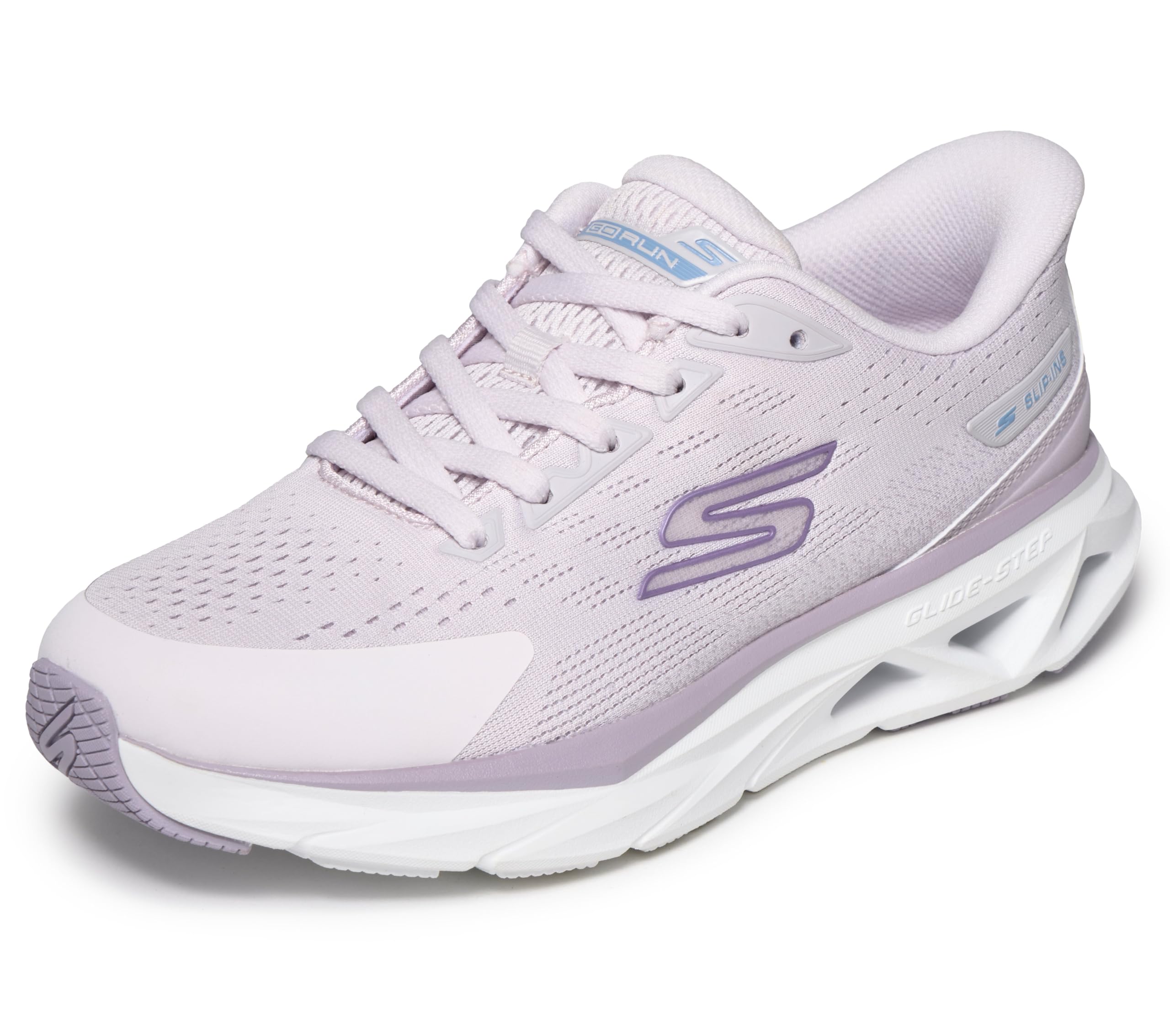 Skechers Women's Glide-Step Vortex Slip-in Trainers, Lavender, 7 UK