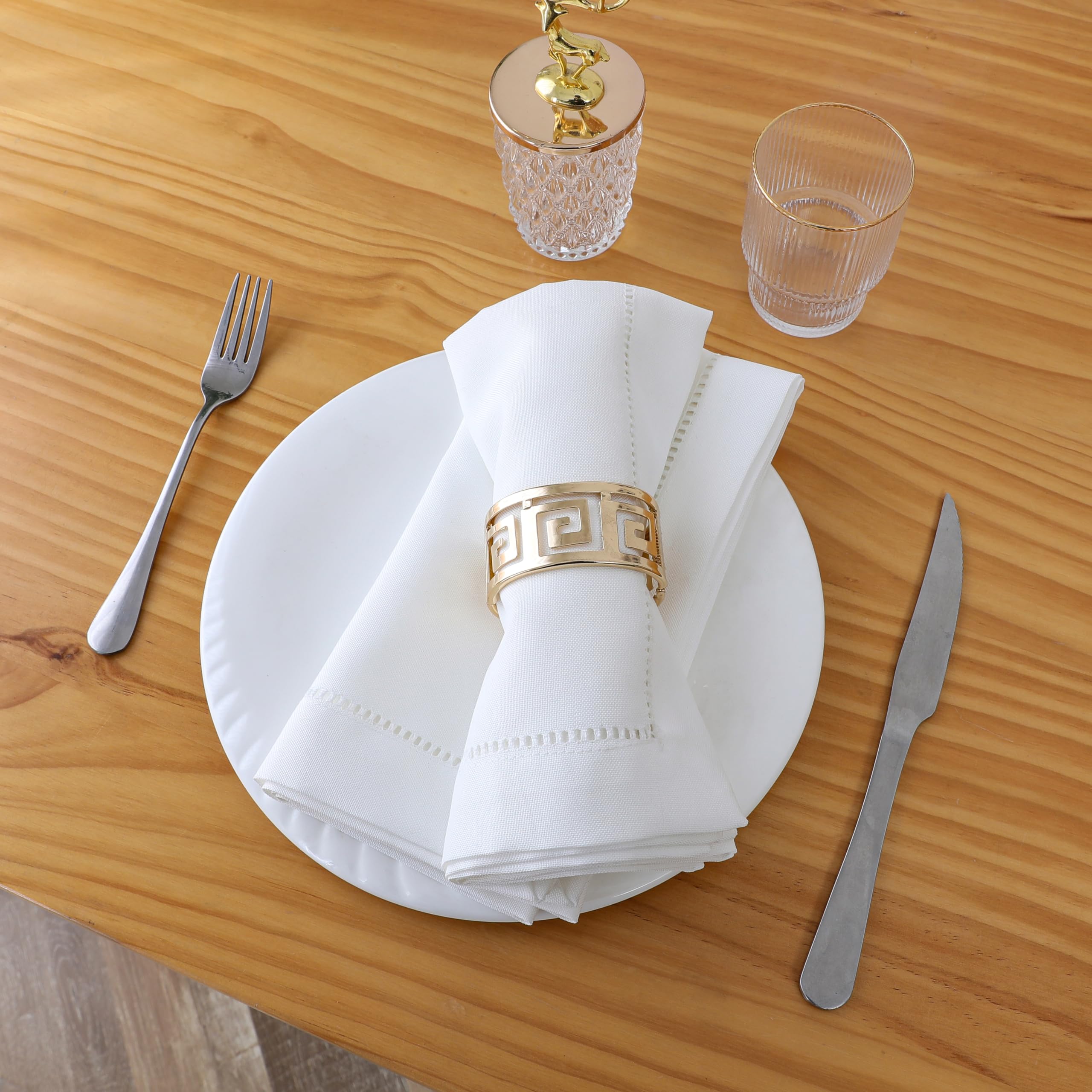 Majestic Giftware NPK3 Lot De 12 Serviettes De Table En Polyester