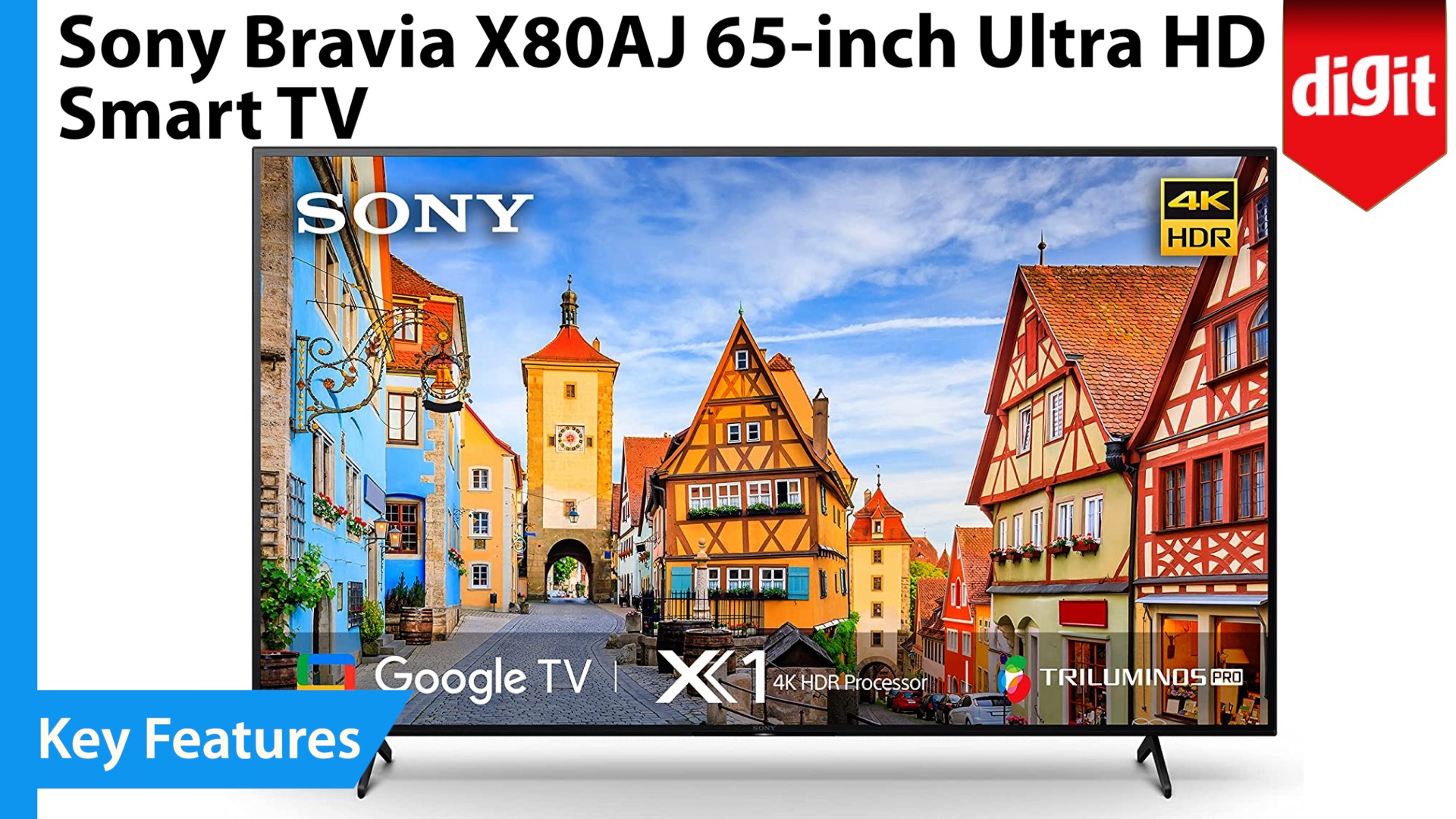 Sony Bravia 164 cm (65 inches) 4K Ultra HD Smart LED Google TV KD