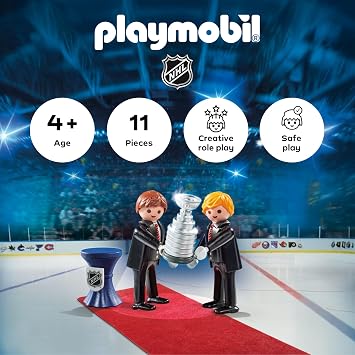Playmobil NHL Stanley Cup Presentation Set, White