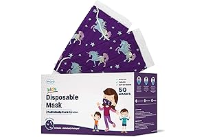 WECARE Disposable Kids' Face Masks: Ultimate Protection, Comfort and Style