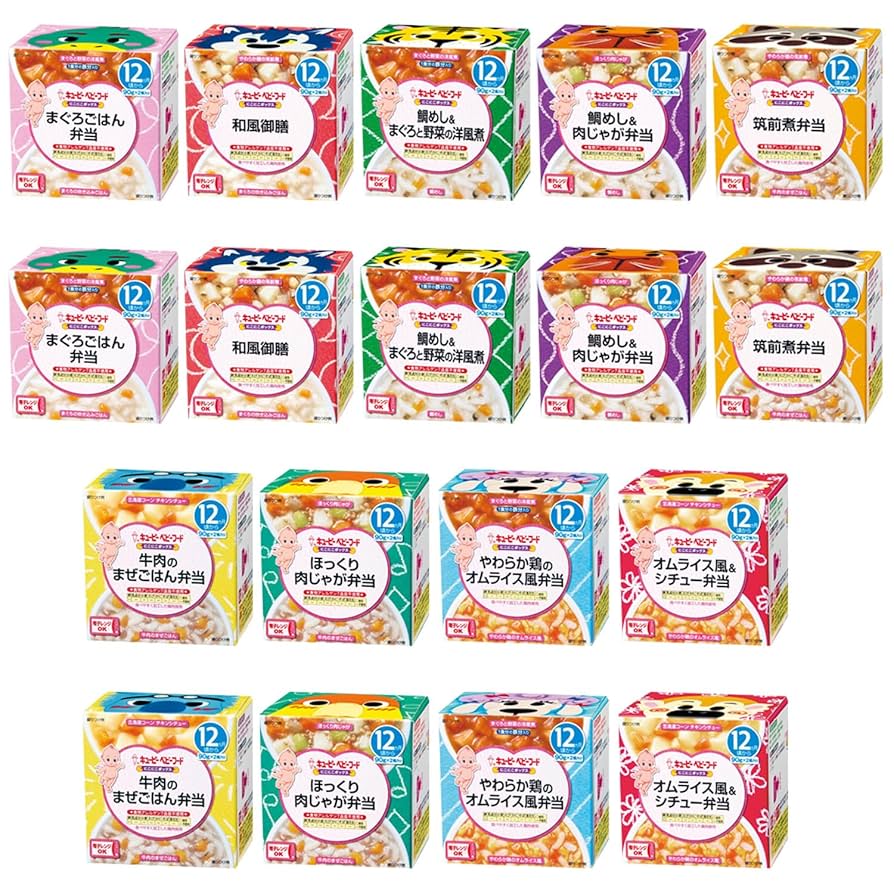 キューピーベビーフード18個【おまとめ】 Amazon | キューピー 5ヶ月頃から ベビーフード 離乳食 18点