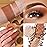 MAKI YIKA Brown Eyeshadows Palette Nude Eye Shadow 9Color, Naked Eyeshadow Matte Shimmer Glitter Eye Shade Long Lasting Pigmented Eye Makeup - Brown