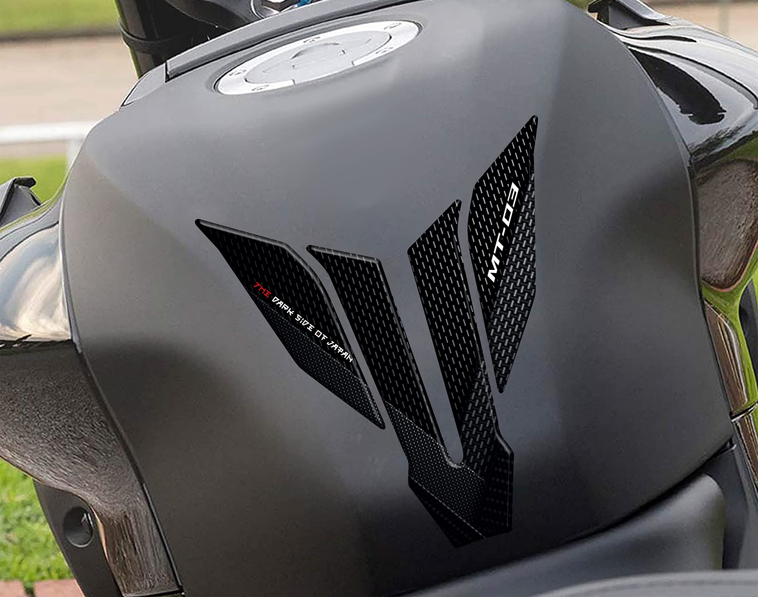 Adesivo Serbatoio Moto 3D Per Yamaha MT-09 - Resina Effetto Rilievo, Made In Italy - Foto 6