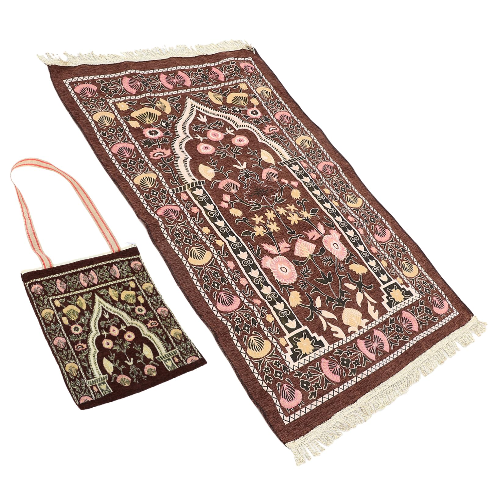 Tapis de prière de voyage pliable pour prier confortablement partout