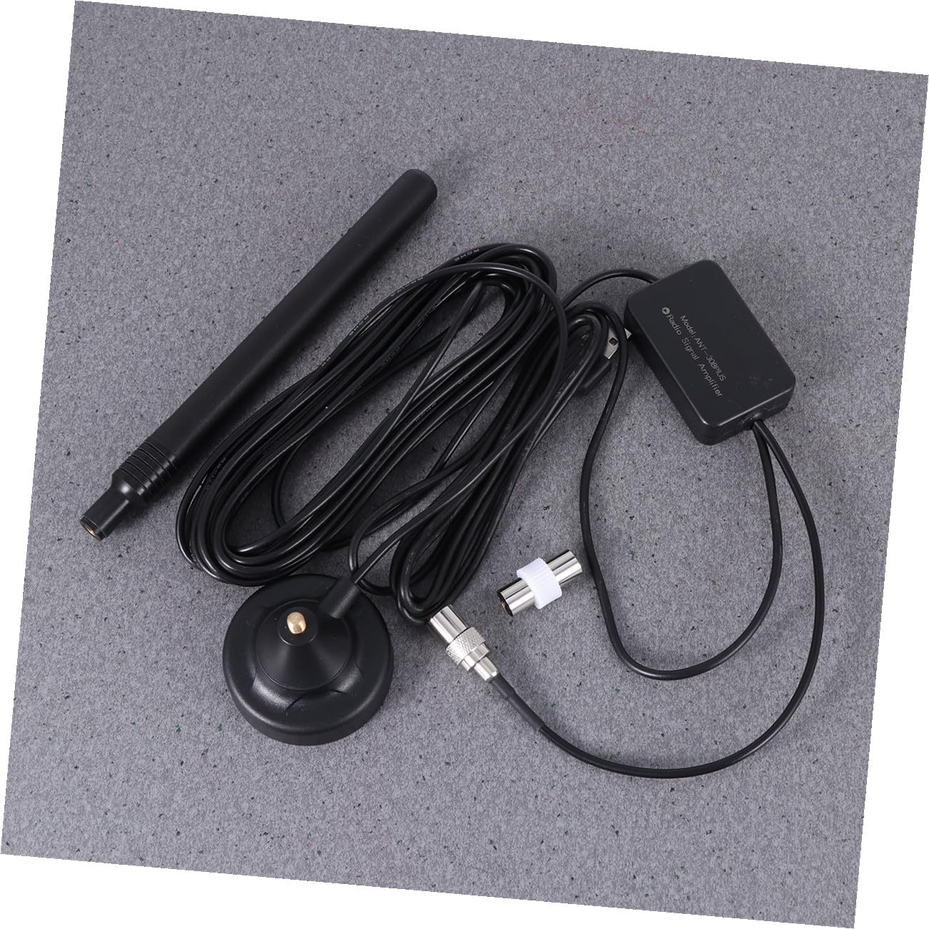 Antenne Radio Améliorée Ant-Plus Antenne pour Maison Amplificateur De Signal Radio Noir