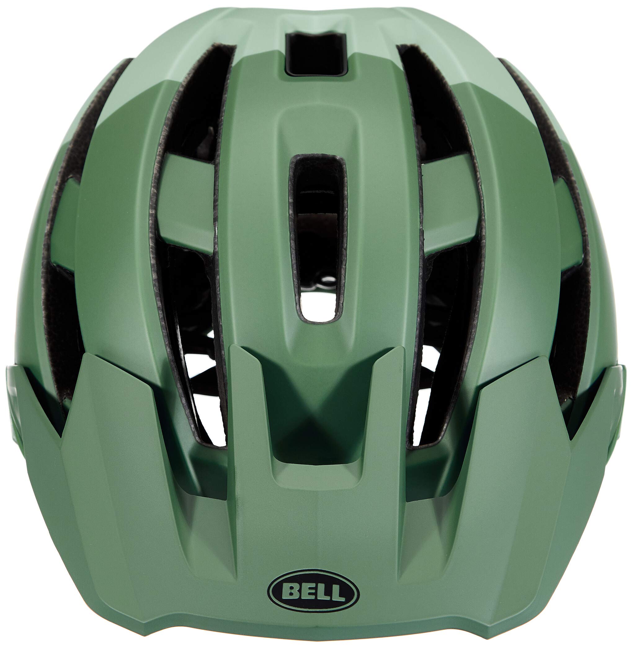 Bell Bike Super Air Spherical Mountain Helmets Matte/Gloss Green/Infrared Medium : Sports & Outdoors