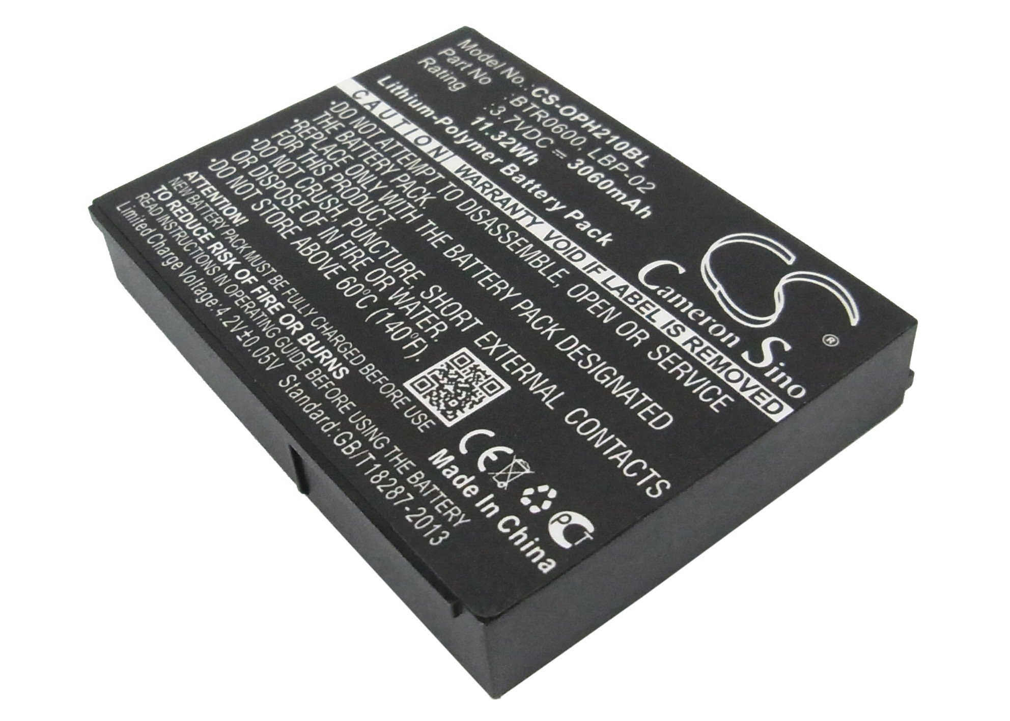 CS Cameron Sino Replacement Battery Fit for Opticon H21, H21 1D, H21 1D Alpha, H21 1D QWERTY, H21 2, H21 2D, H21 2D Alpha, H21 2D QWERTY, H22, H22 1D Alpha, H22 1D QWERTY, H22 2D Alpha,