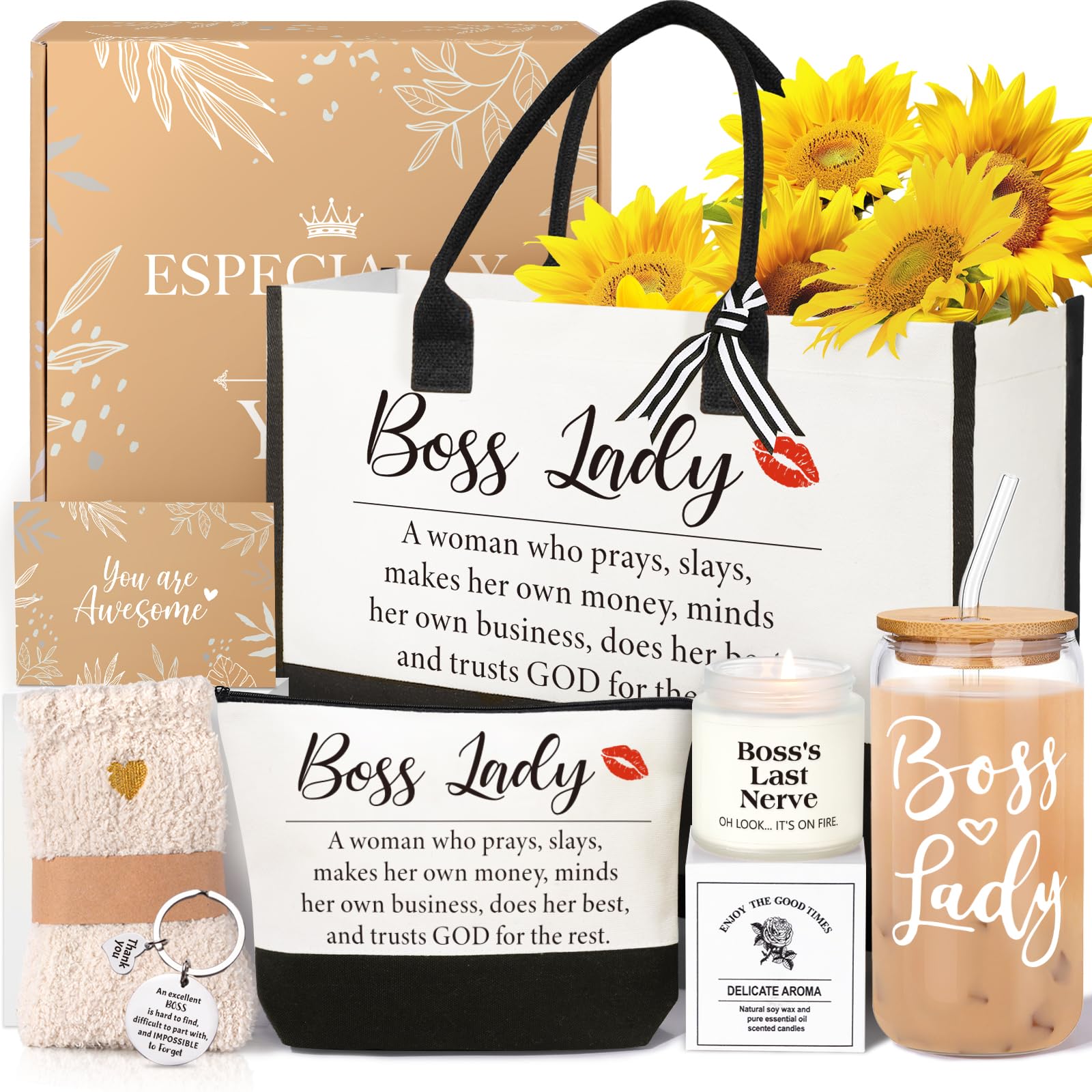 Boss Lady Gifts for Women Set
