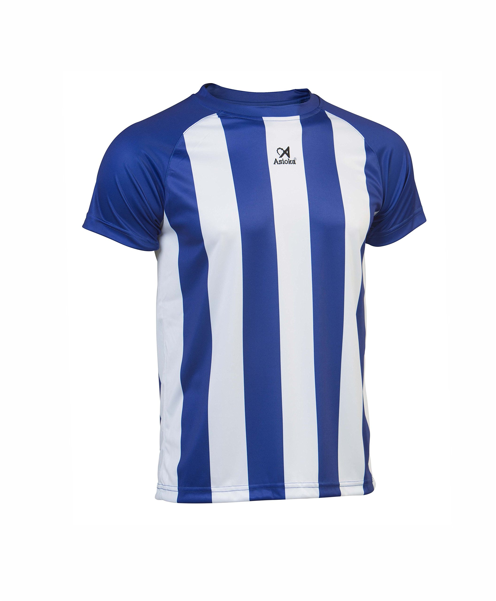 Asioka 84/11 T-Shirt Sport, Unisex Adult, Unisex adult, 84/11, Royal/White, XXL
