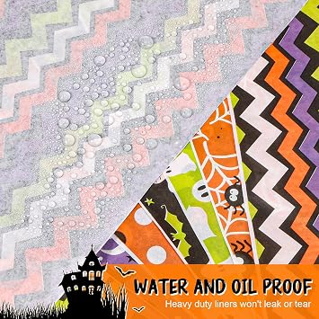 480 Pcs Halloween Wax Paper Dry Waxed Deli Paper Sheets 12x12 inch Sandwich Wrap Food Basket Liner Parchment Sheets for Party Holiday Home Kitchen Bar Restaurant Party Decorations