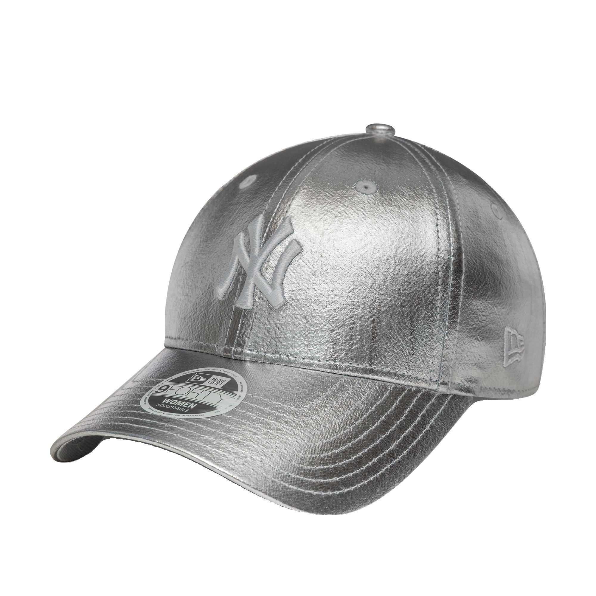 New Era WMNS Metallic 9Forty Neyyan MTS Silver One Size