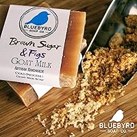 Vista 50 de Bluebyrd Soap Coffee Goat's Milk Soap Bar All Natural Coffee Scented Soap Bars - Organic Shea Butter Cleansing Bar Soaps - Moisturized Smooth Skin