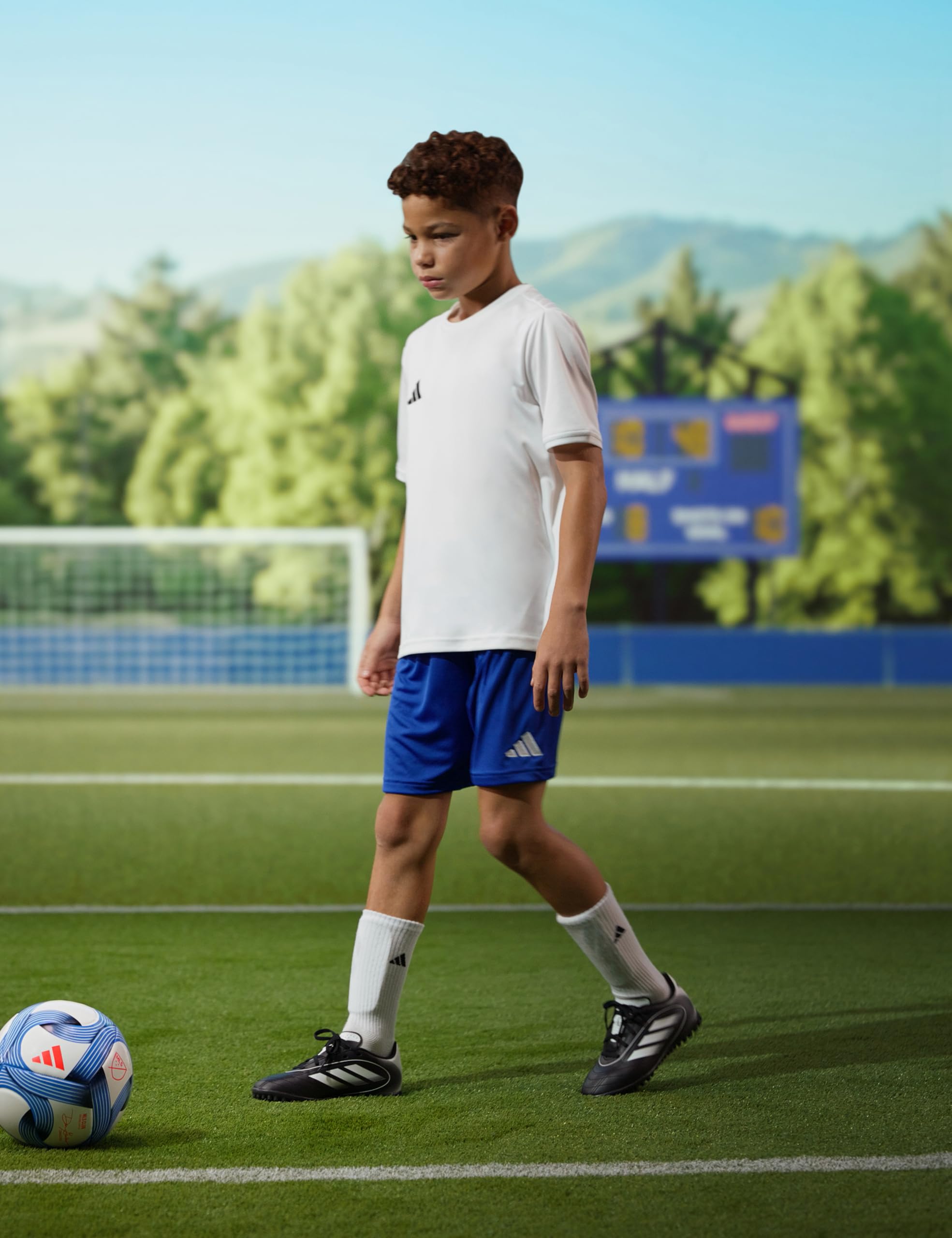 adidas Goletto IX Turf - Zapatos de fútbol unisex para niños