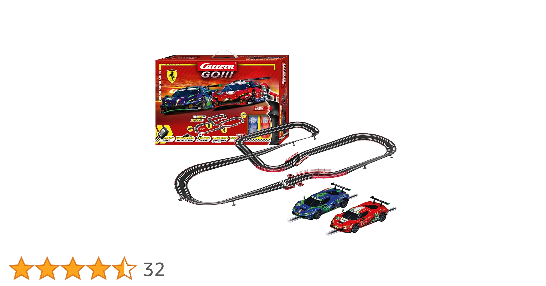Carrera GO!!! DTM SPEEDWAY ミニカーセット Carrera GO Electric Powered Slot Car Racing Kids Toy Race