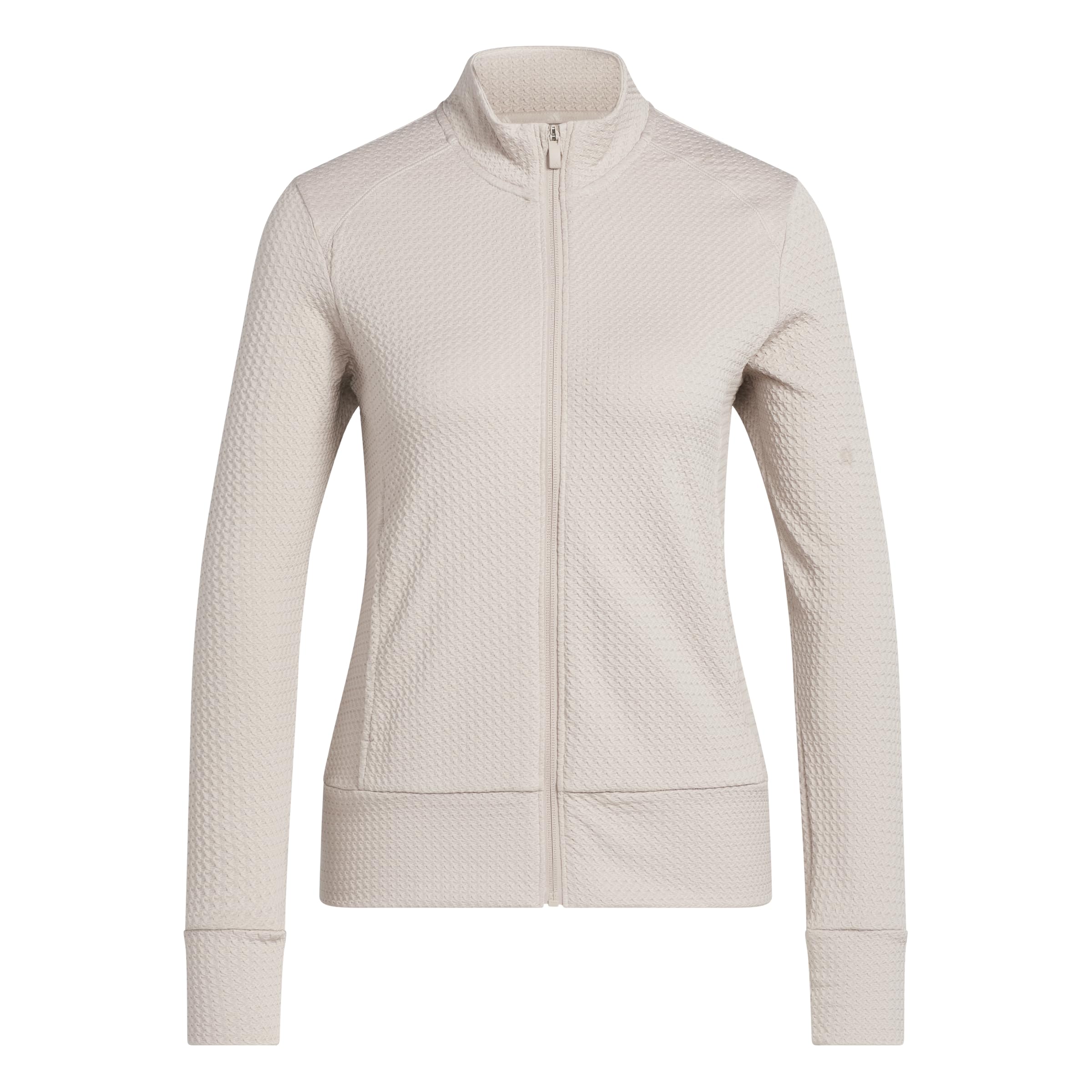 adidas Women's Ultimate365 Textured Jacket, Wonder Taupe, M