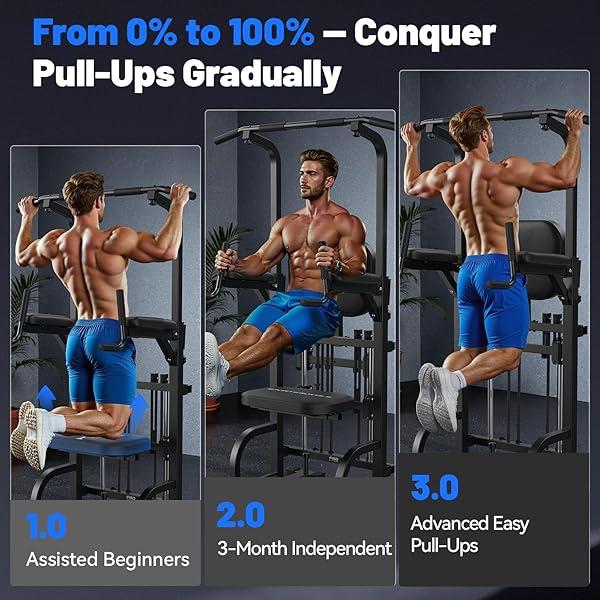 Sportsroyals Power Tower Pull Up Bar 5
