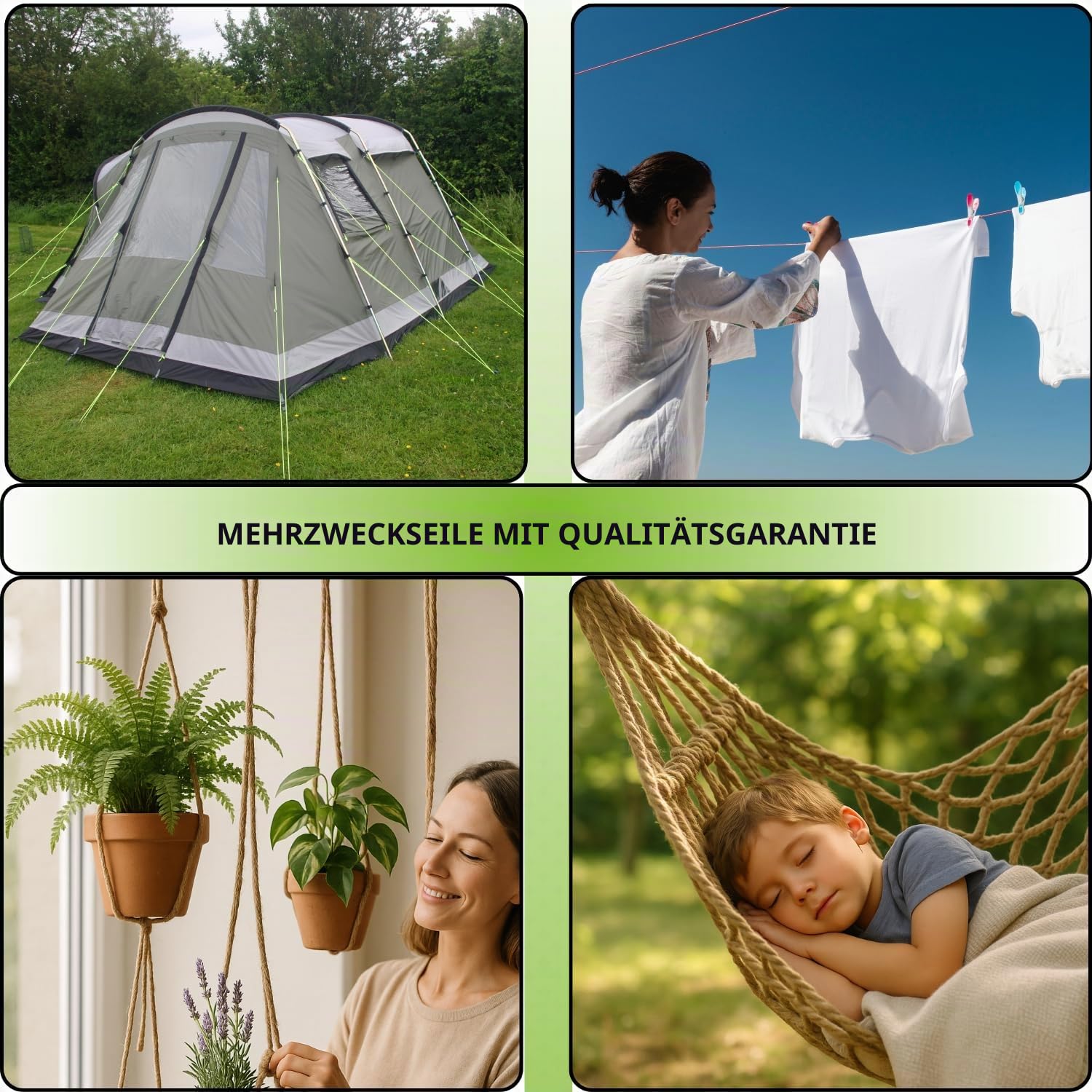 CORDAMARKET Polyester-Seil, hohe Festigkeit, 10 mm x 25 m, Neonorange – hohe Festigkeit und Sichtbarkeit für Bootfahren, Camping und Sicherheit