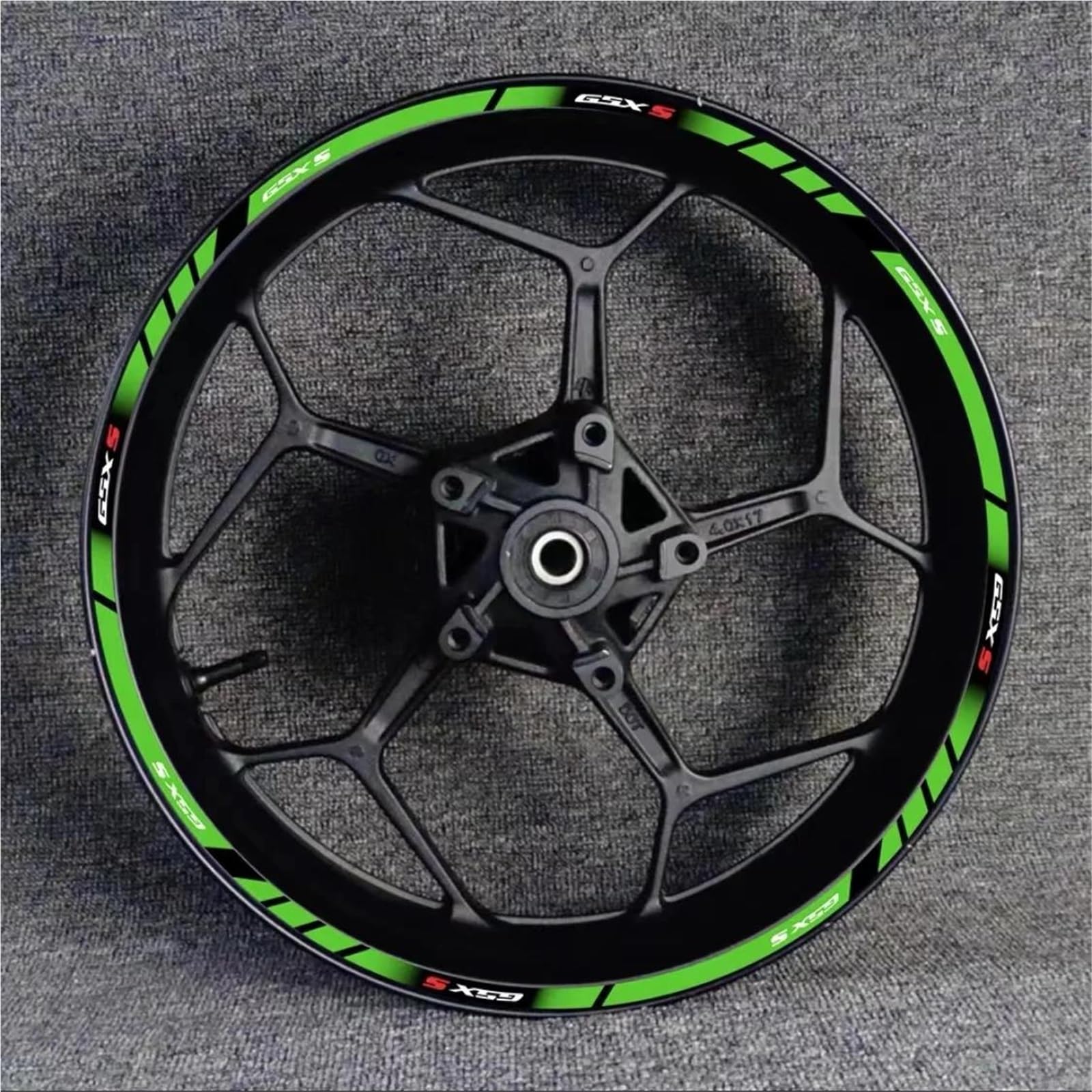 Wheel Stickers Motorcycle Reflective Wheel Decal for Suzuki GSX-S750 GSX750S GSXS750 Gsxs 750 S750 Rim Stripe Decals Rim Reflective Decal
