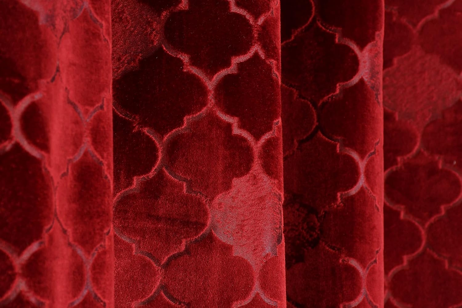 STYLOCASA Heavy Velvet Embossed Soft and Rich Furnishing Fabric for Sofa Curtains Cushions Panel