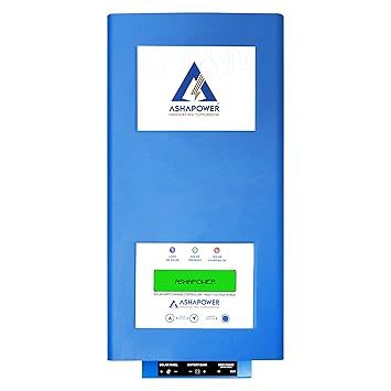 ASHAPOWER MPPT Solar Charge Controller SURYA 40LV Version 7.5 (12V/24V- 40Ampere) Auto voltage selection -Voc: 140V