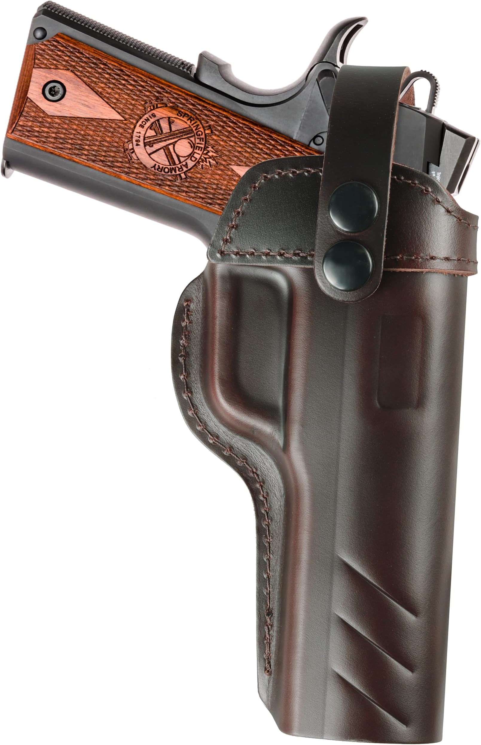 OWB 1911 Holster - Top Grain Leather for Most 1911 Style