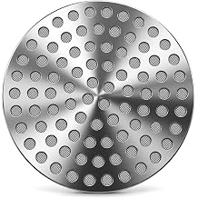 53.3mm Espresso Puck Screen, 0.8mm Thickness Reusable Stainless Steel Coffee Filter, Compatible with 54mm Portafilter Baskets, Barista Accessories for Even Extraction