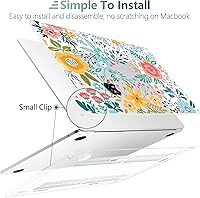 Vista 124 de TWOLSKOO for M4 MacBook Air 13.6 inch Case 2025-2022 Release M4 A3240 M3 A3113 M2 A2681, Plastic Hard Shell & Screen Protector & Keyboard Cover &