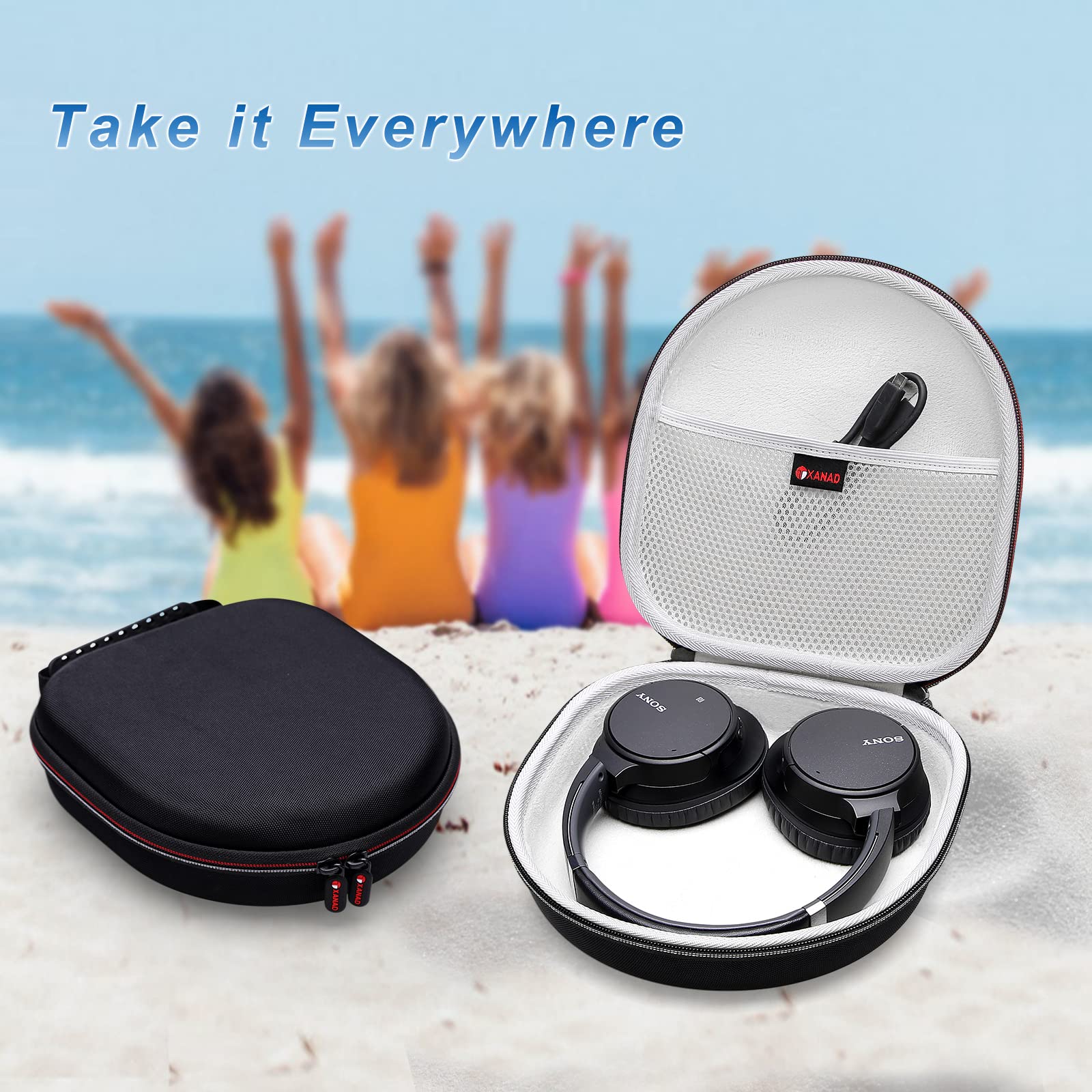 Amazon | XANAD キャリングケース Sony WH-1000XM5/ WH-1000XM4/ WH