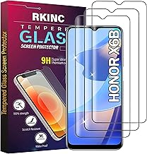 RKINC Screen Protector [3-Pack] for Huawei Honor X6b, Tempered Glass Film Screen Protector, 0.33mm [LifetimeWarranty][Anti-Scratch][Anti-Shatter][Bubble-Free]