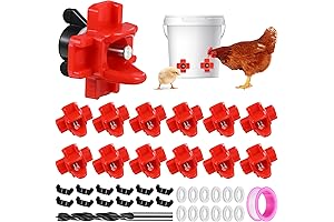 Dreyoo Automatic Poultry Nipple Waterer Kit