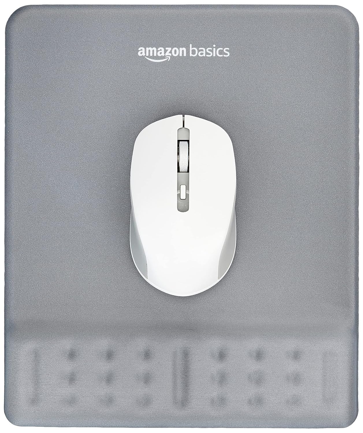 amazon basics Gel Mouse Pad Wrist Rest Memory-Foam Ergonomic Design | Cushion Wrist Support & Pain Relief | Suitable for Gaming, Computer, Laptop, Home & Office Anti-Slip Rubber Base (Grey) (B0CKL8B534) Amazon Price History, Amazon Price Tracker