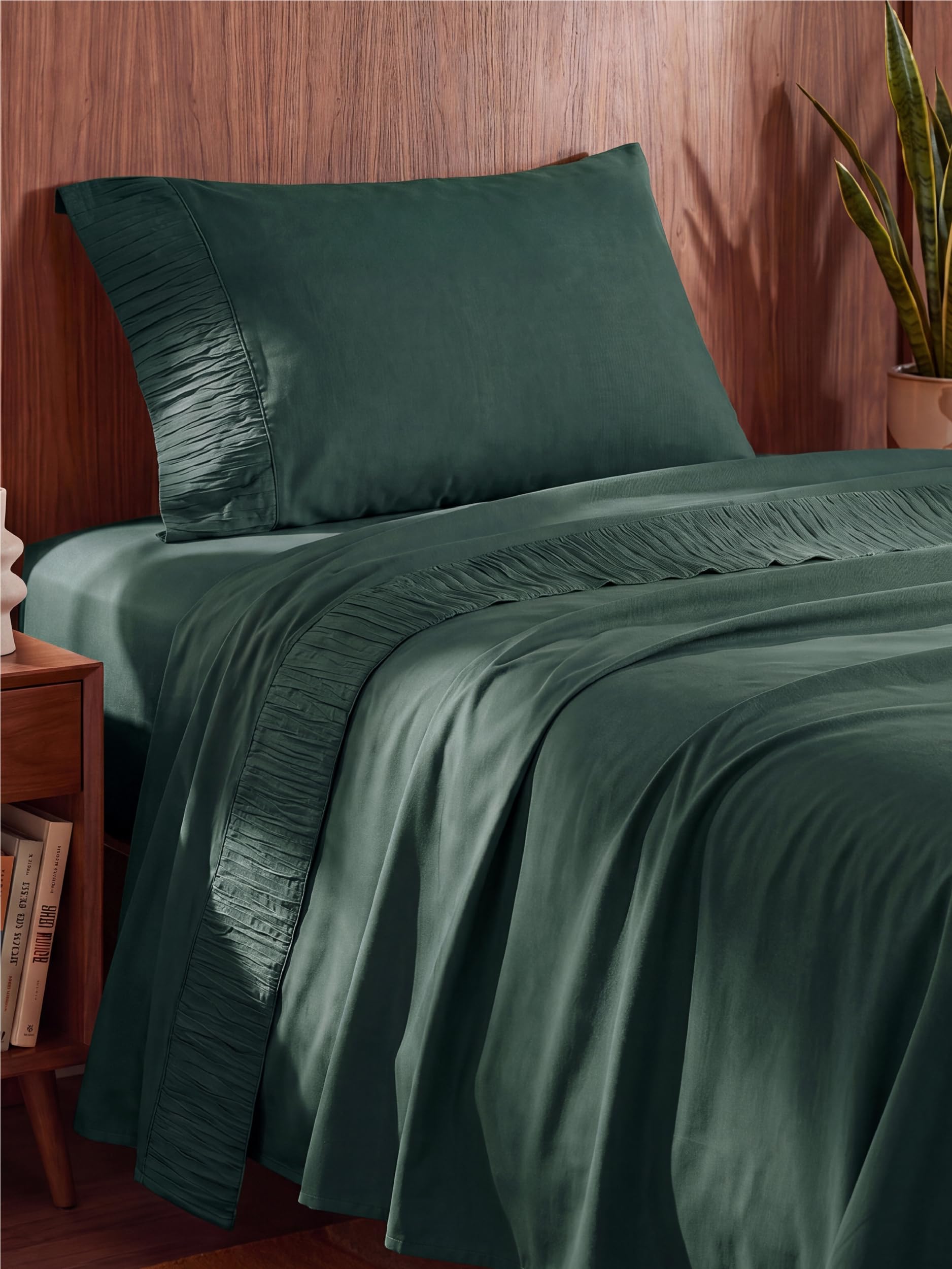Bedsure Twin Sheets Set - 3 Pieces Soft, Breathable, Cooling Bed Sheets