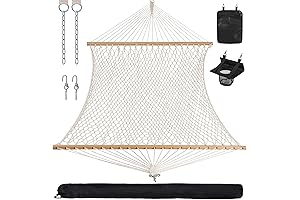 ANOW Rope Hammock for Two Person