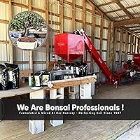 Vista 8 de Tinyroots Bonsai Soil Plus un paquete de tres macetas de entrenamiento para bonsái de seis pulgadas