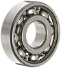 SKF RLS 8 Radial Bearing, Single Row, Deep Groove Design, ABEC 1 Precision, Open, Normal Clearance, Steel Cage, Inch, 1 Bore, 2-1/4 OD, 5/8 Width, 8800lbf Static Load Capacity