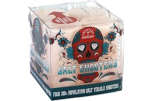 The Spice Lab Himalayan Pink Salt Tequila Shot Glasses