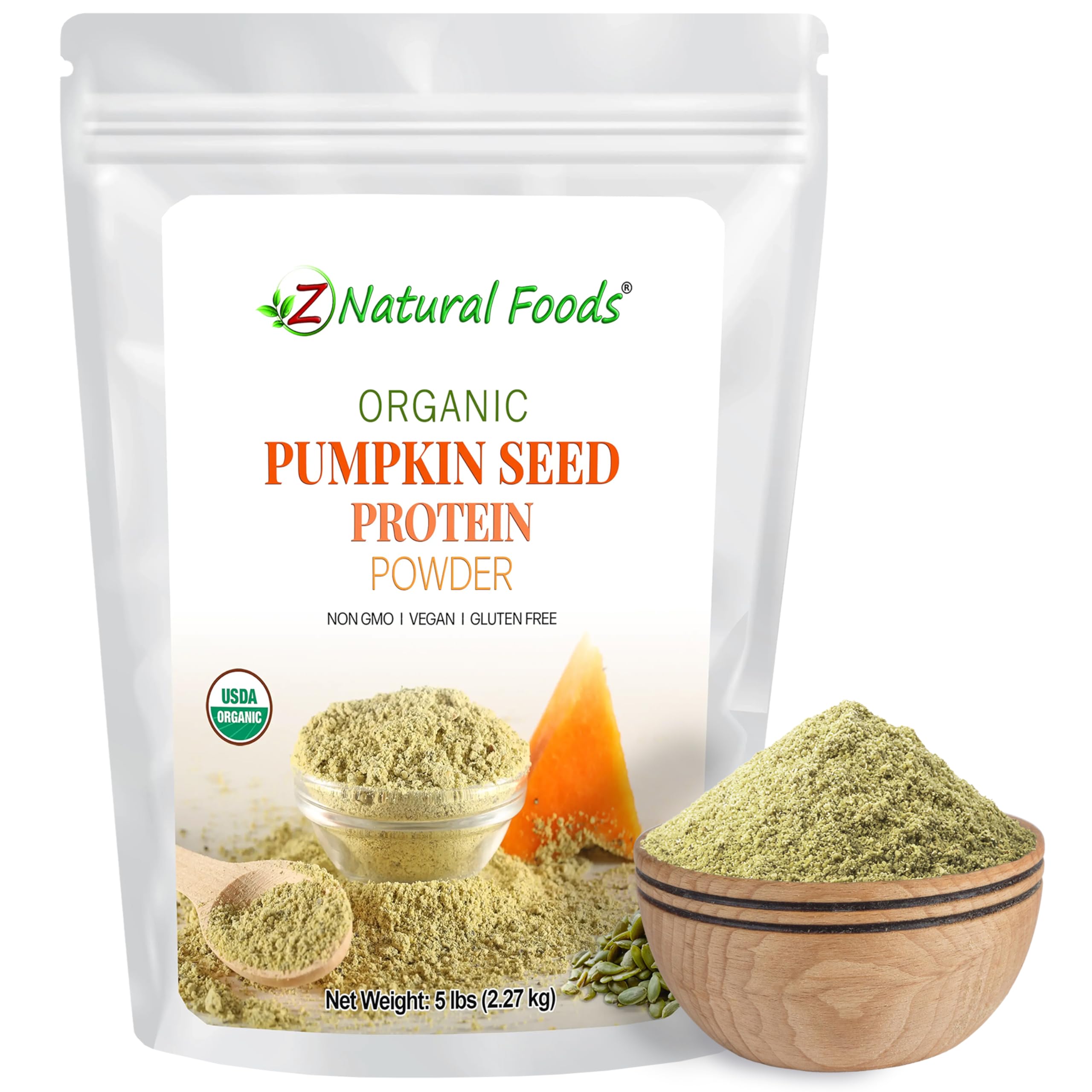 Amazon.com: Z Natural Foods Organic Pumpkin Seed Protein Powder