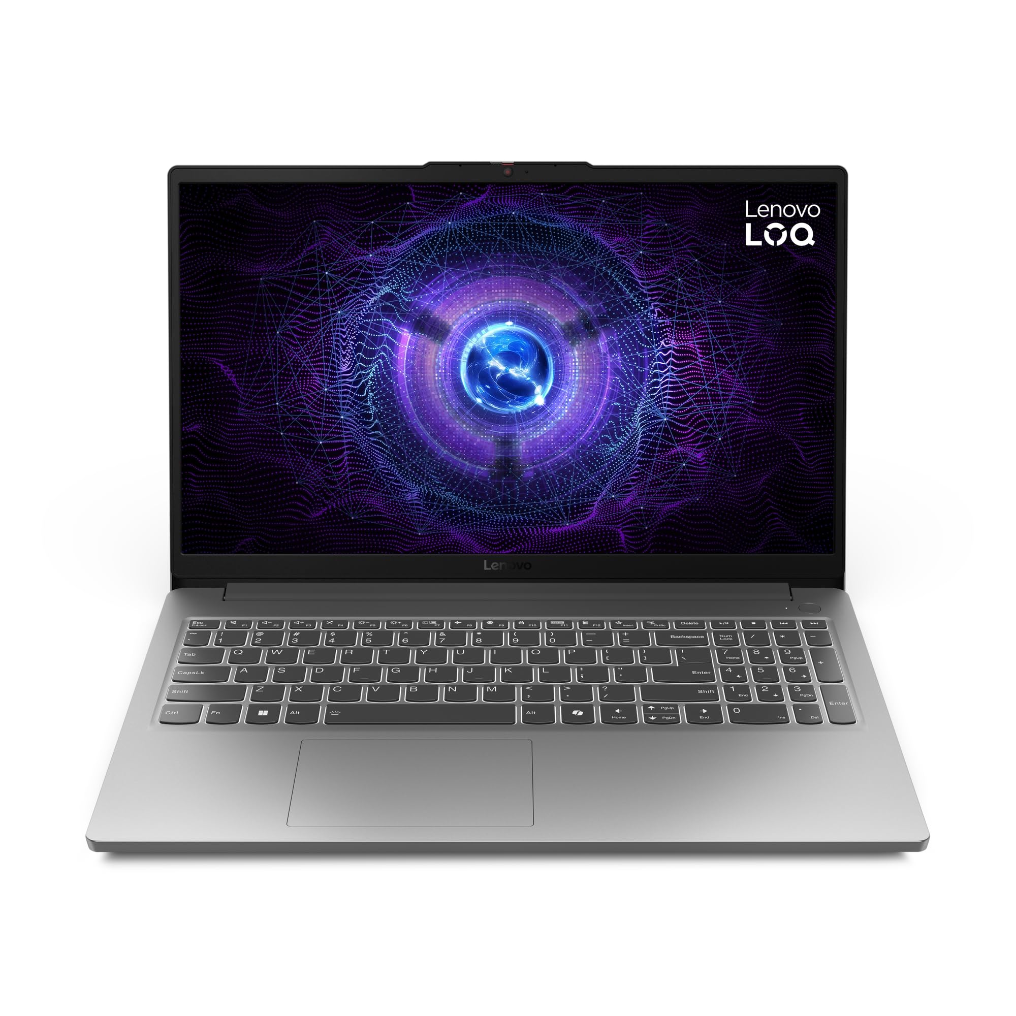 Lenovo LOQ Gen 9 Essential – Ordenador Portátil Gaming IA 15.6" FHD, 144Hz (Intel Core i7-12650HX, NVIDIA GeForce RTX 4050, 16 GB RAM, 512 GB SSD, Wi-Fi 6, Win 11 Home) Teclado QWERTY Español - Gris