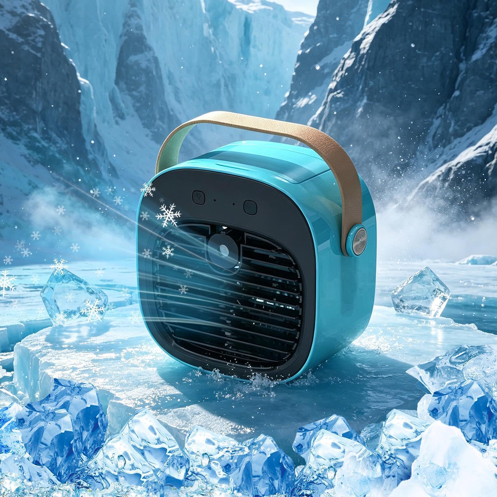 Ventilatore Scrivania Portatile Ricaricabile Con 3 Velocità Regolabile | Ventilatore Tavolo Personale Viaggio per piano di lavoro, camera da , comodino, ufficio domestico, viaggi,
