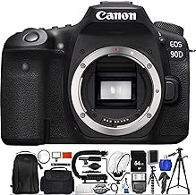 Canon EOS 90D DSLR Camera Body Only Deluxe Essential Bundle Canon EOS 90D DSLR Camera Body Only Deluxe Essential Bundle