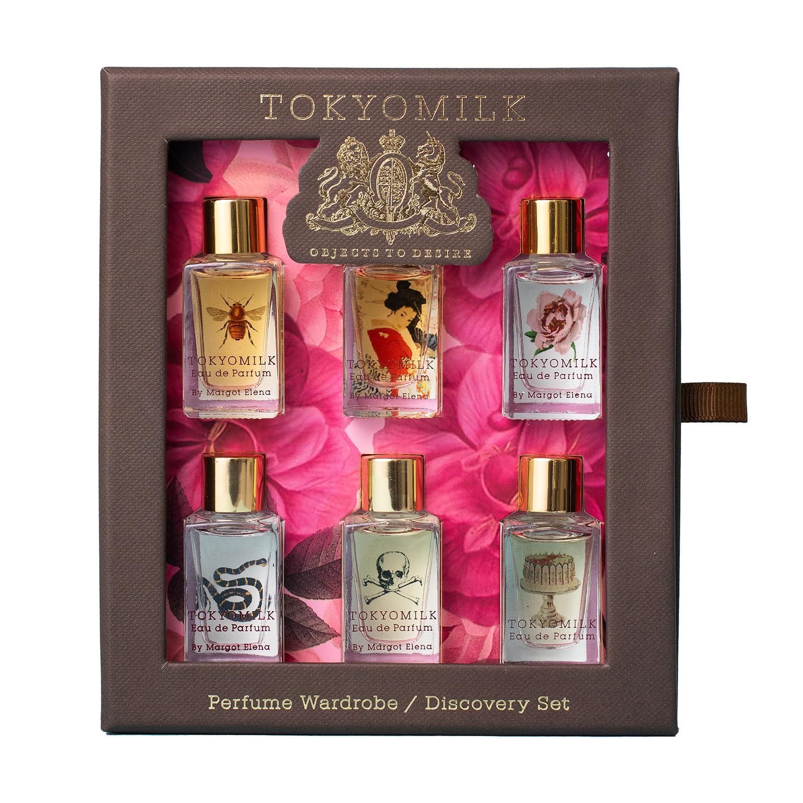 Eau de Parfum Discovery Set, 6 Mini Perfumes for Women in 0.23 oz