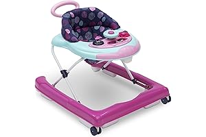 Delta Children First Exploration 2-in-1 Activity Walker with Wheels for Girls