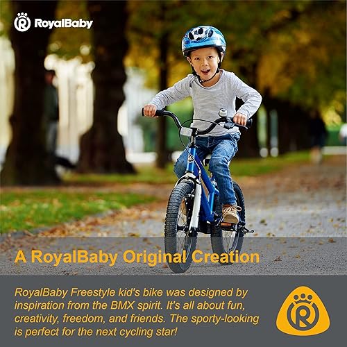 Miniatura 2 de Royalbaby Freestyle Kids Bike 2 Hand Brakes 1214161820 Inch Children's Bicycle for Boys Girls Age 3-12 Years