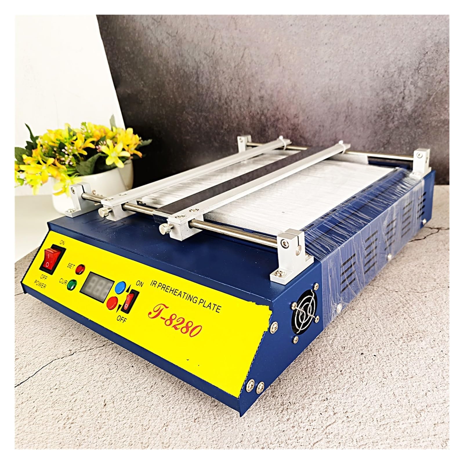 IR-Vorheizplatte T-8280 T8280 Vorheizofen T 8280 Infrarot-Vorheizstation for PCB SMD BGA,Präzise Temperaturregelung