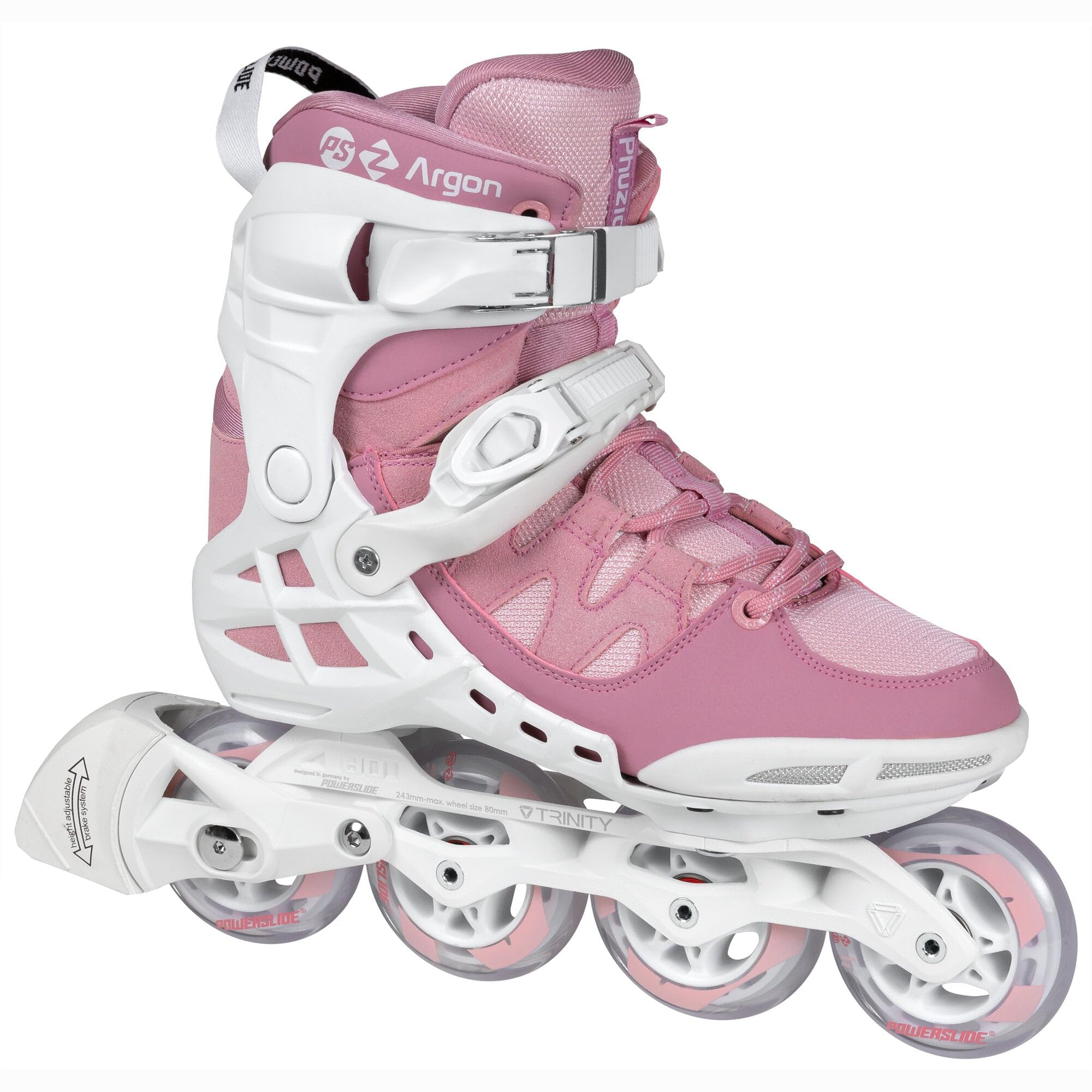 Powerslide Argon 80 Inline Skate 2021 Rose