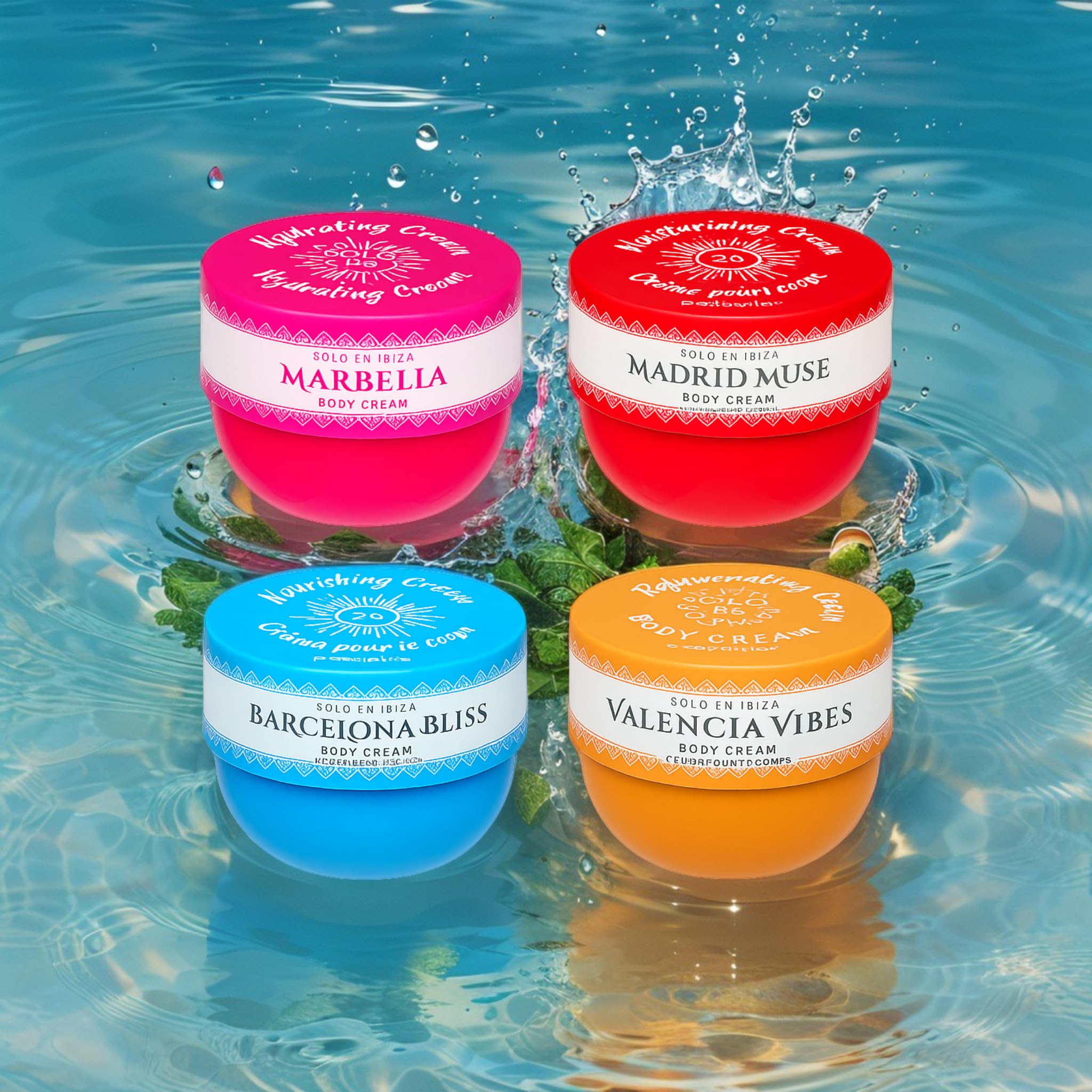 Amazon.com : Solo en Ibiza Valencia Vibes Body Cream, Tightening